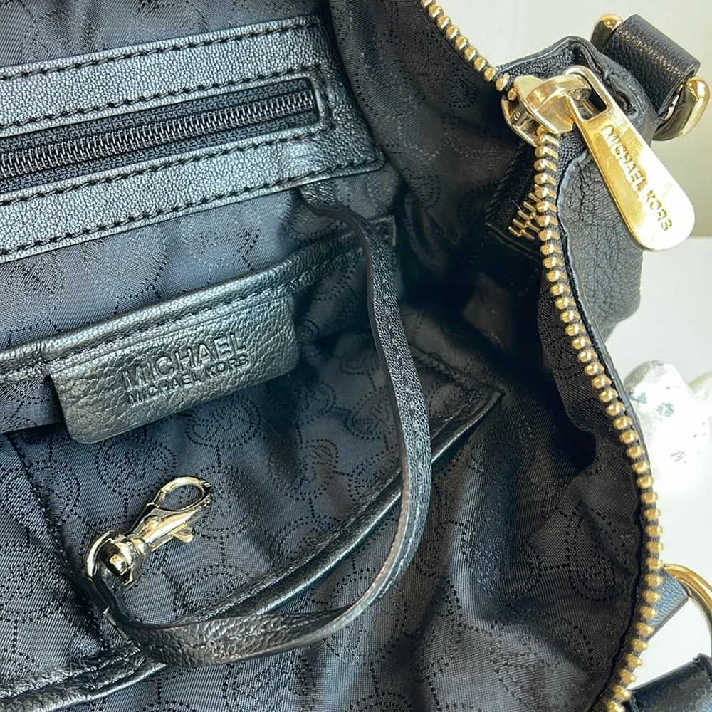 Michael Kors Genuine Leather Satchel Crossbody